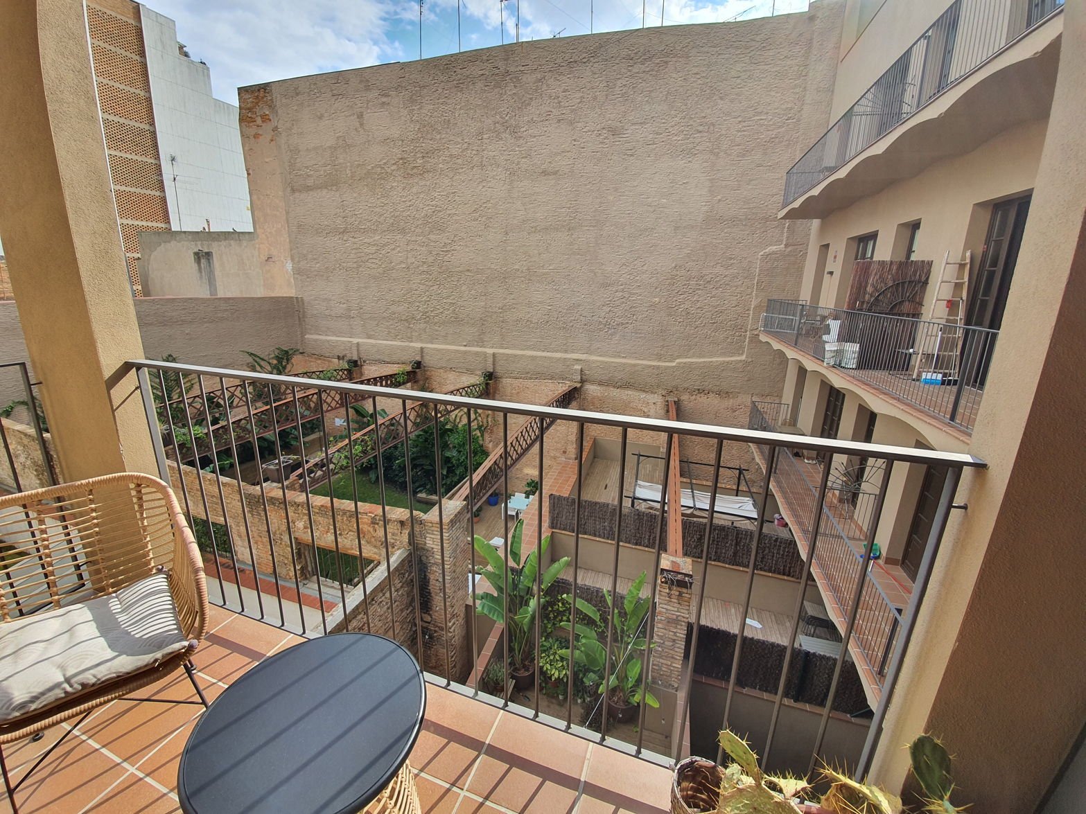 Balcony and views from the apartment